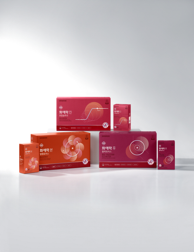 [사진] 정관장 화애락 진, 본, 후