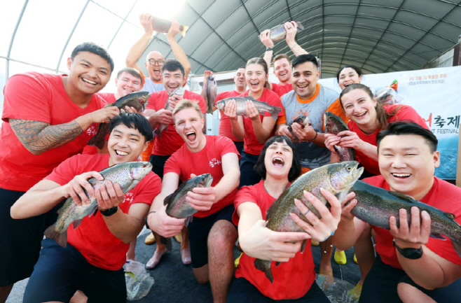 지난해 송어축제