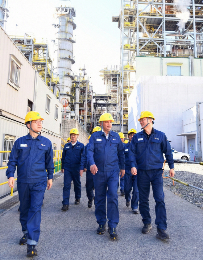 [사진] S-OIL, CEO 온산공장 현장 임직원 격려 방문