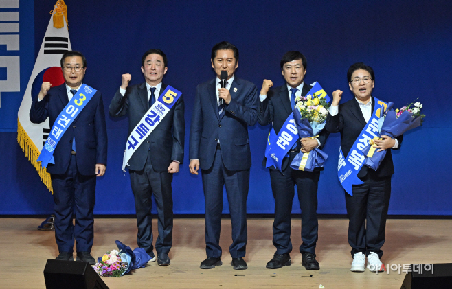 강득구·이성윤·문정복 더불어민주당 최고위원 선출