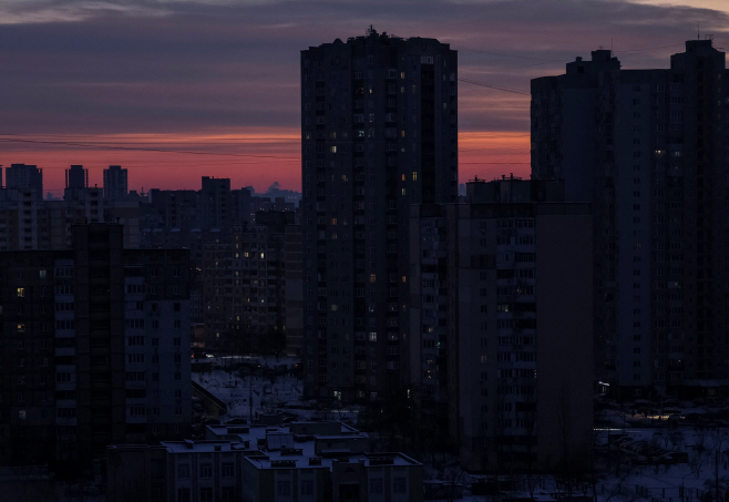 UKRAINE-CRISIS/WEATHER-KYIV <YONHAP NO-4450> (REUTERS)