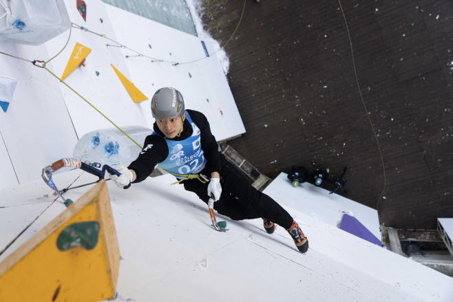 김민철(남)_난이도 부문 남자부 2위 (2)_사진출처 (사)대한산악연맹