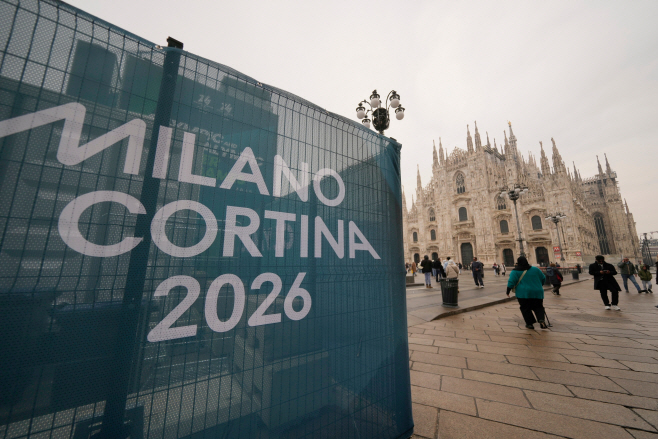 Italy Milan Cortina Winter Olympics <YONHAP NO-5072> (AP)