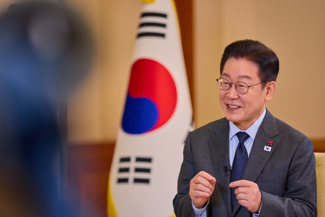 이재명 대통령, 일본 NHK와 인터뷰