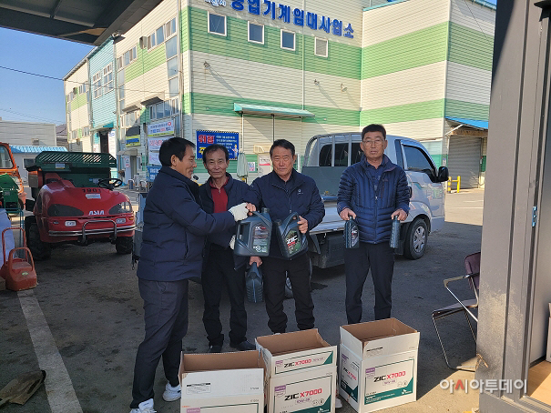 아산시 농업기계 폐오일 무상수거