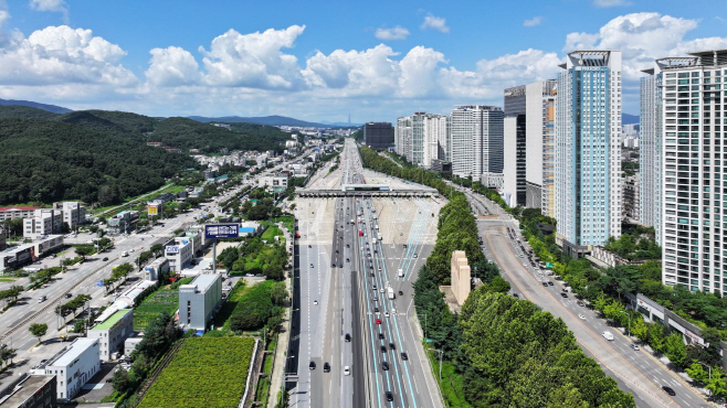 경부고속도록 궁내동 서울톨게이트
