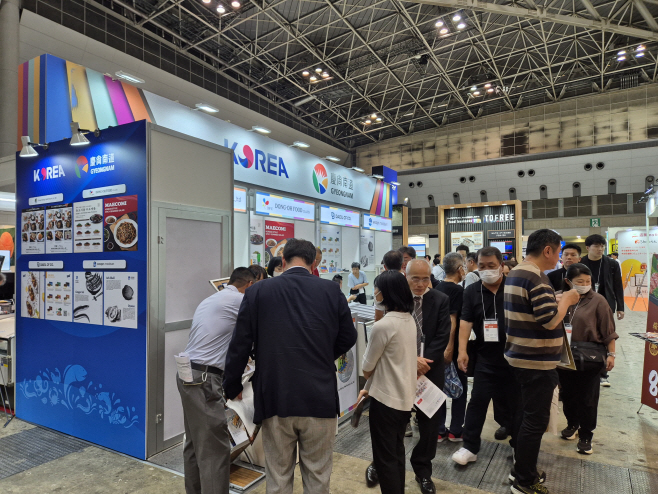 수산물수출을위한해외판촉전사진(일본동경식품박람회('25.9.25.~26.)