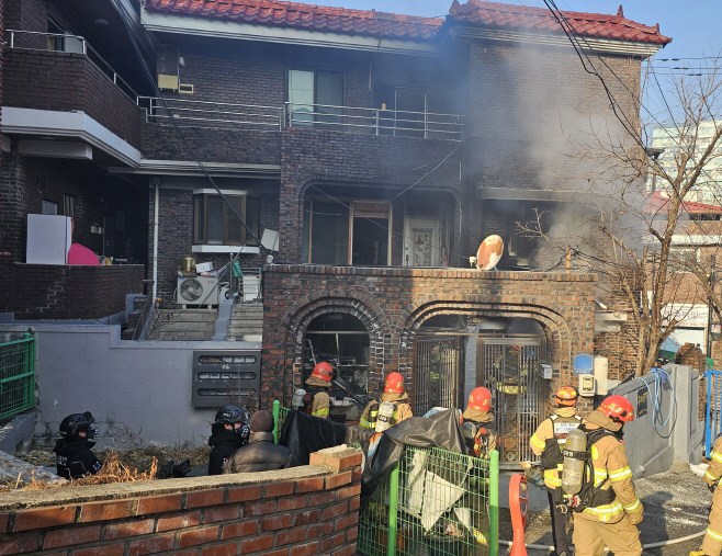 춘천 후평동 다세대주택서 화재