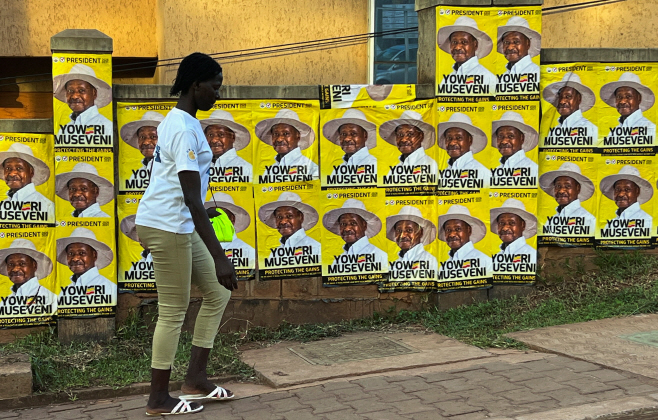 UGANDA-ELECTION/ <YONHAP NO-0344> (REUTERS)
