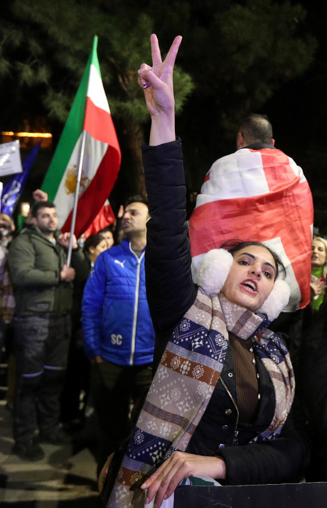 IRAN-ECONOMY/PROTESTS-GEORGIA