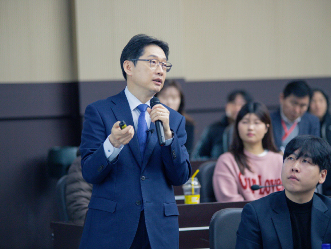 김경수 위원장 호서대 방문