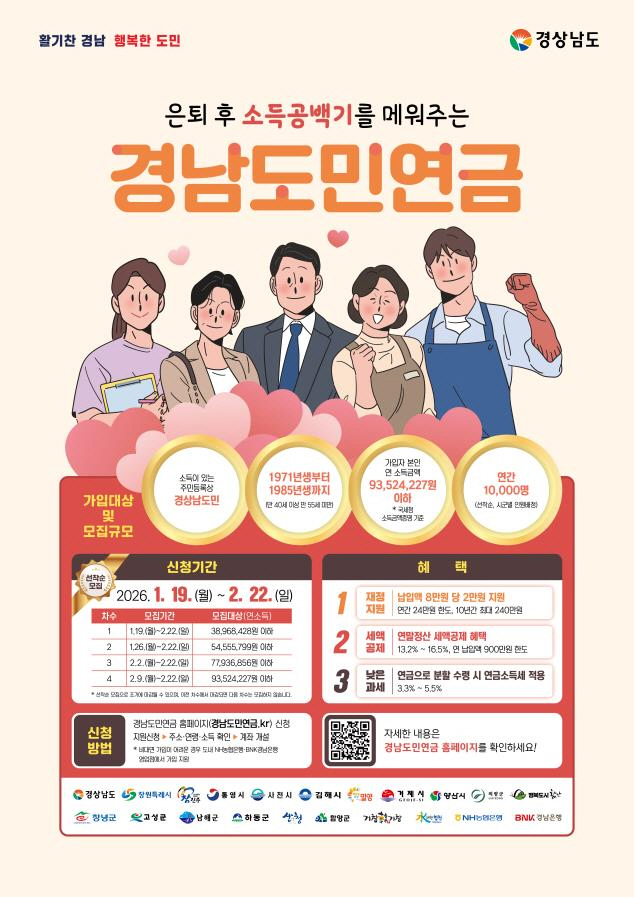 경남도민연금포스터