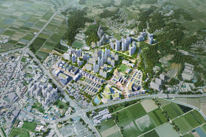 진천 성석지구 조감도