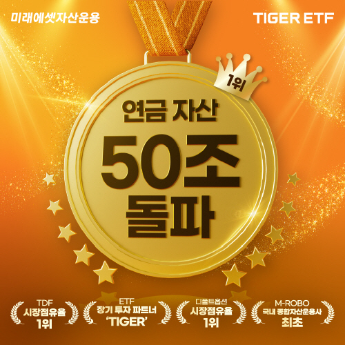 미래에셋자산운용 연금 운용자산 50조 돌파_이미지