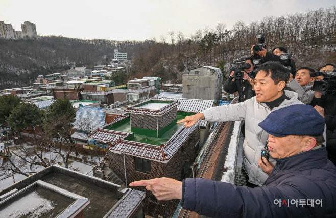 오세훈 신림7구역 재개발사업 대상지 점검