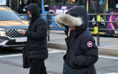 출근길 강추위<YONHAP NO-3033>