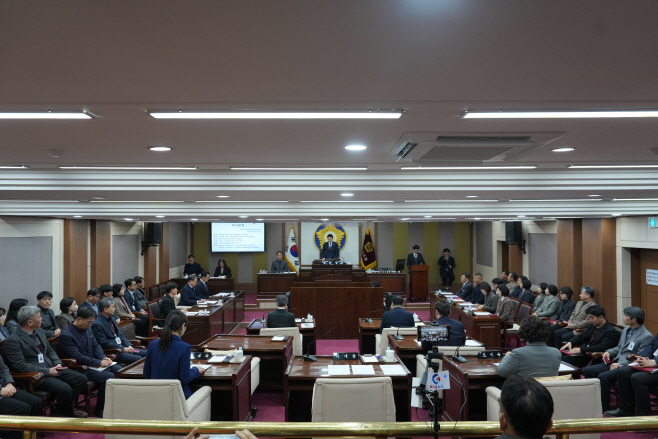 포천시의회  제190회 임시회 개회(1)