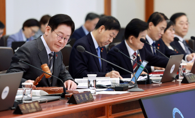 이재명 대통령, 국무회의 개회