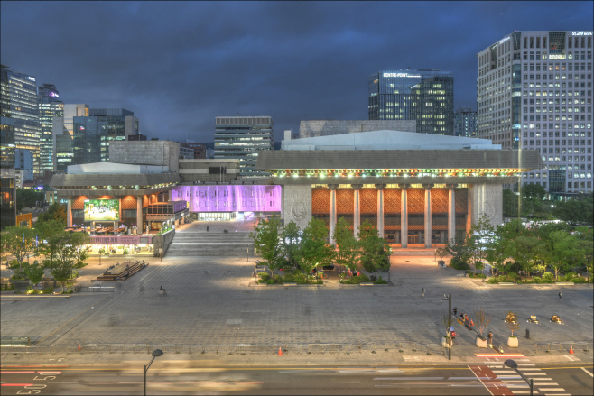 세종문화회관 전경