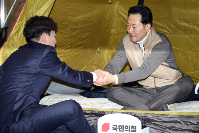 장동혁 찾은 이준석