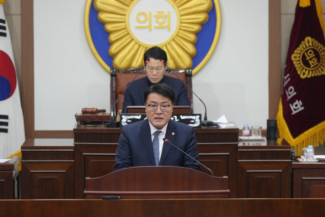 포천시의회 연제창 의원  드론작전사령부 폐지 권고에 따른 시정 전면 수정 촉구