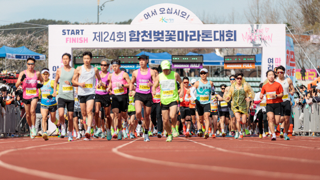 251202 합천군 보도자료(제25회 합천벚꽃마라톤대회, 역대 최단기간 접수 조기마감 달성)3