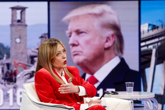 ITALY TELEVISION <YONHAP NO-1262> (EPA)