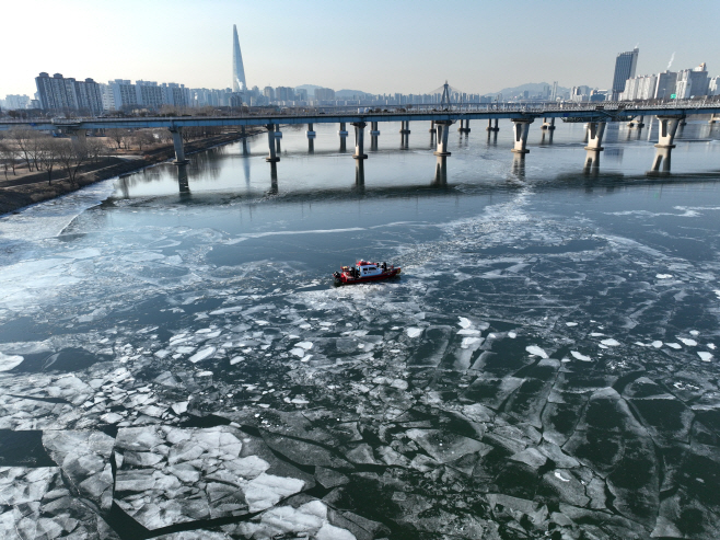 한파 계속되는 서울