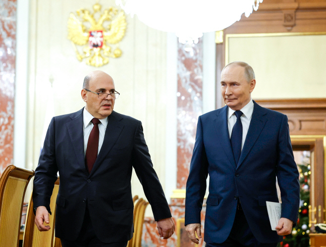 RUSSIA PUTIN GOVERNMENT <YONHAP NO-0436> (EPA)