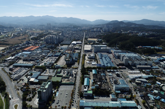 우산일반산업단지 전경