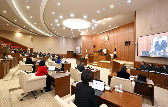 사진(의정부시의회, 제341회 임시회 개회)