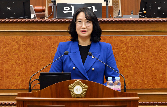 사진(강선영 의원 5분 자유발언)