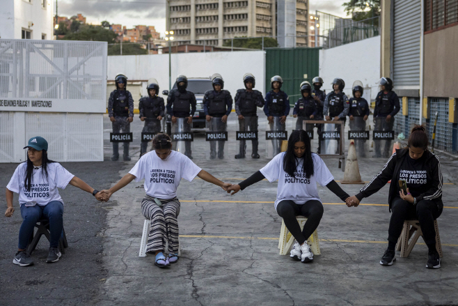 VENEZUELA PRISONER PROTEST <YONHAP NO-3051> (EPA)