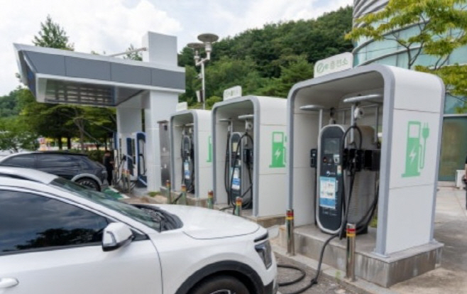 강릉 대관령휴게소 전기차 충전소