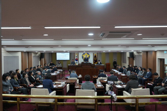 포천시의회  제190회 임시회 폐회(1)