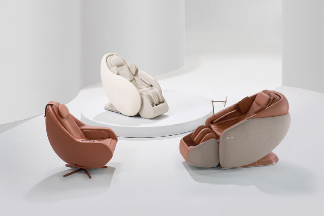 세라젬 파우제 M 컬렉션 (왼쪽부터 파우제 M6, 파우제 M8 Fit, 파우제 M10)