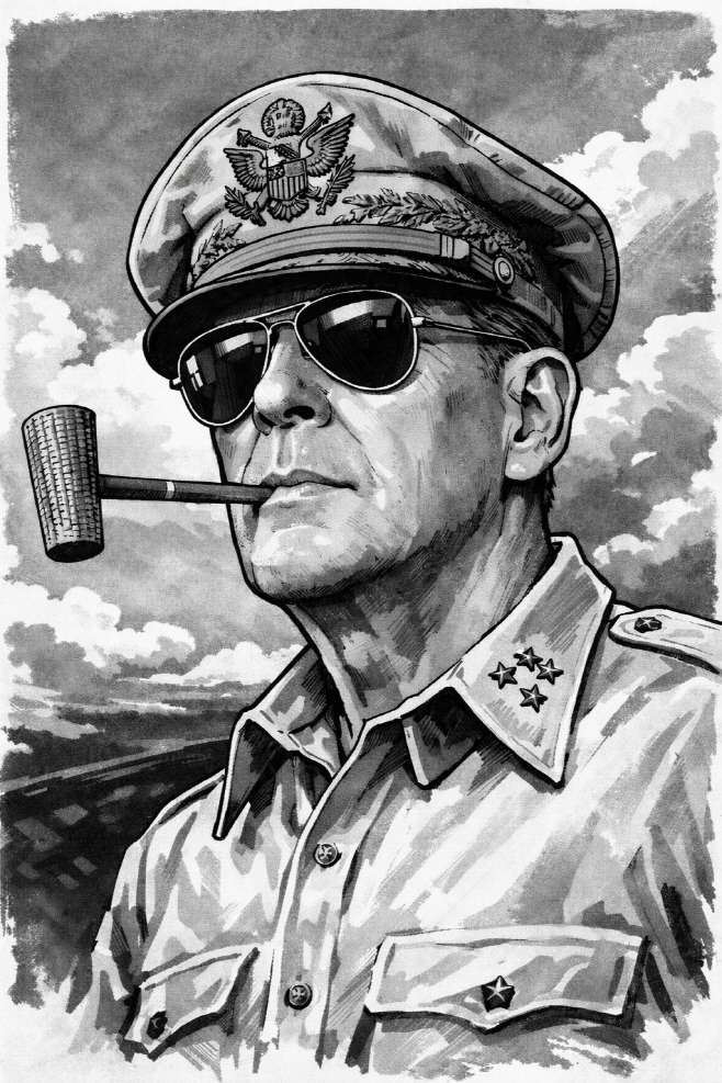 맥아더 장군_ChatGPT 생성