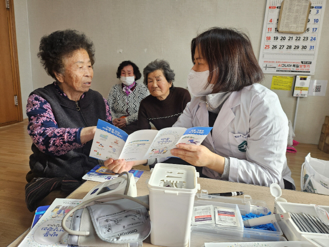 청도군, 겨울철 건강취약계층 방문건강관리 강화