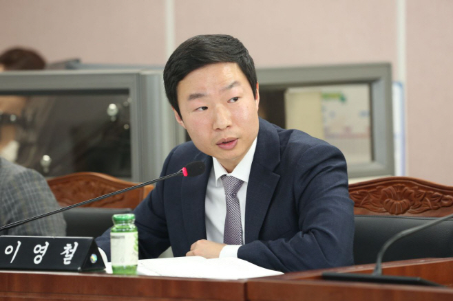 별첨사진_상임위 질의 중인 이영철 서구의원