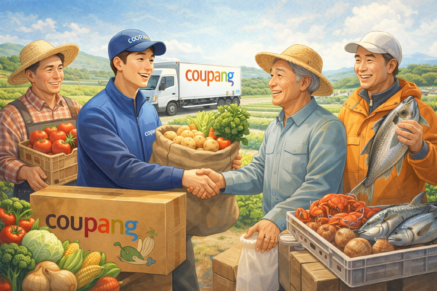 쿠팡 농어촌 판로 ai