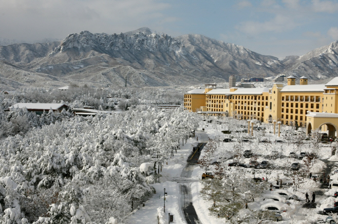 01. 한화리조트 설악 쏘라노 겨울 전경