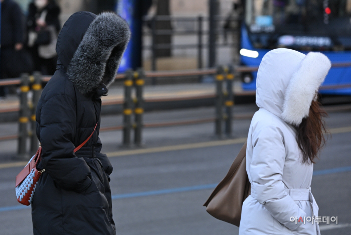 [포토] 한파 속 출근길