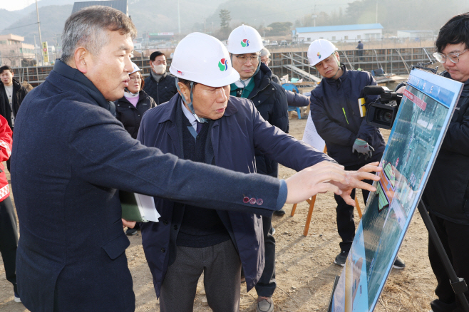 동부행정타운 부지조성공사 현장점검 사진3