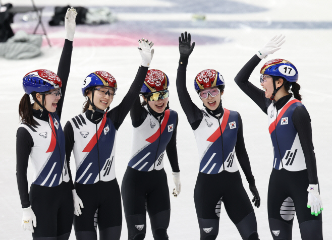 분위기 좋은 여자 쇼트트랙