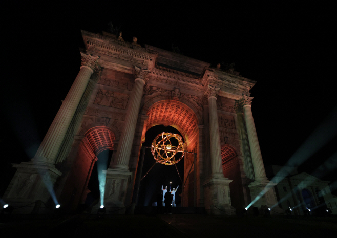 밀라노ㆍ코르티나담페초 동계올림픽 성화 점화