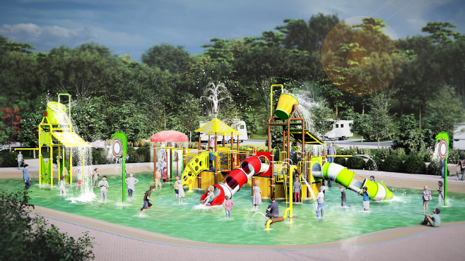 단호샌드파크 캠핑장  가족 친화형 캠핑장으로 새 단장-조감도