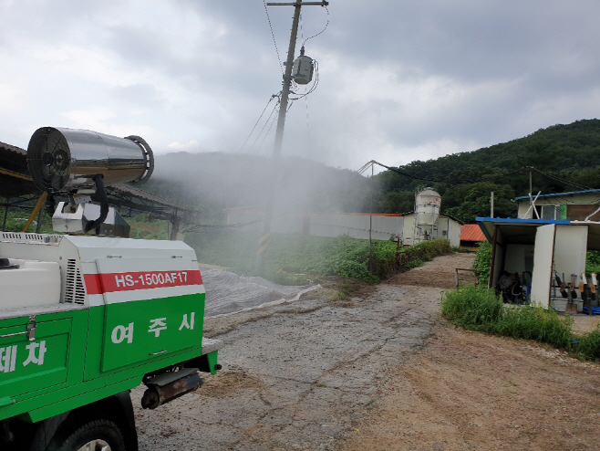여주시, 구제역등 가축전염병 차단방역 총력