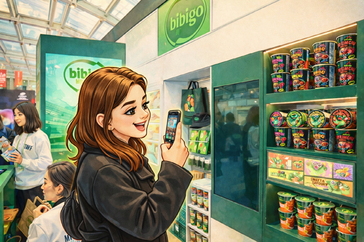 밀라노 비비고 존 AI