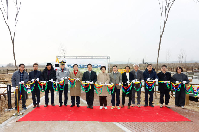 이천시 죽당천 인공습지준공 농지 축산 오염물질 저감