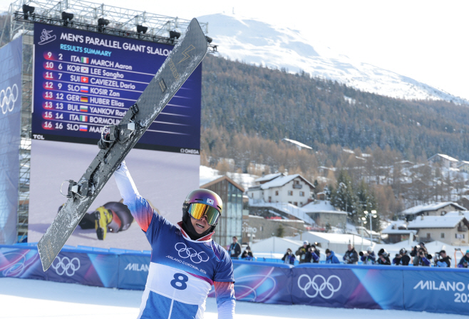 '맏형이 해냈다' 김상겸, 은메달 확정